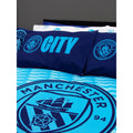 Blanc - Bleu - Close up - Manchester City FC - Parure de lit