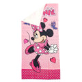 Rose - Bleu - Blanc - Side - Disney - Serviette de bain SPOTTY