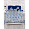 Bleu - Gris - Blanc - Lifestyle - Playstation - Parure de lit