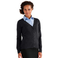 Gris foncé marne - Side - Russell - Gilet - Femme