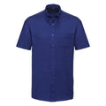 Bleu roi - Front - Russell - Chemise manches courtes - Homme