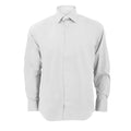 Blanc - Front - Russell Collection - Chemise à manches longues - Homme