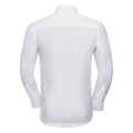 Blanc - Back - Russell Collection - Chemise à manches longues - Homme