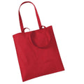 Rouge - Front - Westford Mill - Sac de courses - 10 litres