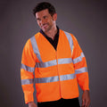 Orange - Back - Yoko - Gilet haute visibilité - Hommes