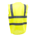 Jaune - Side - Yoko - Gilet de sécurité haute visibilité - Mixte