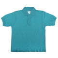 Vert - Back - B&C Safran - Polo 100% coton - Enfant unisexe