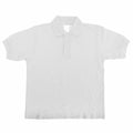 Vert citron - Front - B&C Safran - Polo 100% coton - Enfant unisexe