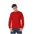 Rouge - Back - B&C - Sweatshirt - Homme