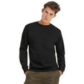 Noir - Back - B&C - Sweatshirt - Homme