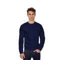 Bleu marine - Back - B&C - Sweatshirt - Homme