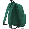 Vert bouteille - Back - Bagbase - Sac à dos junior - 14 litres