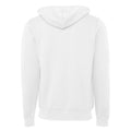 Blanc - Back - Canvas - Sweat à capuche et fermeture zippée - Homme