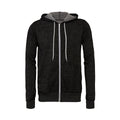 Noir DTG - Front - Canvas - Sweat à capuche et fermeture zippée - Homme