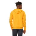 Doré - Back - Canvas - Sweat à capuche et fermeture zippée - Homme