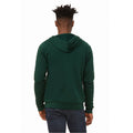 Vert forêt - Side - Canvas - Sweat à capuche et fermeture zippée - Homme