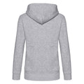 Gris - Back - Fruit of the Loom - Sweat à capuche - Femme