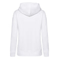 Blanc - Back - Fruit of the Loom - Sweat à capuche - Femme