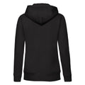 Noir - Back - Fruit of the Loom - Sweat à capuche - Femme