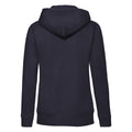 Bleu marine profond - Back - Fruit of the Loom - Sweat à capuche - Femme