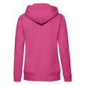 Fuchsia - Back - Fruit of the Loom - Sweat à capuche - Femme