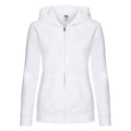 Blanc - Front - Fruit of the Loom - Sweat à capuche - Femme