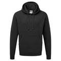 Noir - Front - Russell - Sweat à capuche AUTHENTIC - Homme