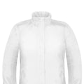 Blanc - Back - B&C Real+ - Veste coupe-vent imperméable - Femme