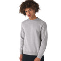 Gris - Back - B&C - Sweatshirt à col rond - Homme