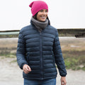 Bleu marine - Side - Result Ice Bird - Manteau coupe-vent hydrofuge - Femme