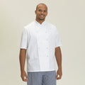 Blanc - Back - Dennys - Veste de chef - Homme