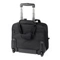 Noir-Gris foncé - Back - Quadra Tungsten - Bagage de cabine à roulettes (25 litres)