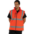 Orange - Back - Yoko - Gilet haute visibilité - Hommes