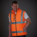 Orange - Side - Yoko - Gilet haute visibilité - Hommes