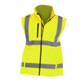 Jaune - Front - Yoko - Gilet haute visibilité - Hommes