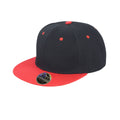 Noir-Rouge - Front - Result Core Bronx - Casquette - Adulte unisexe