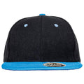 Noir-Bleu ciel - Back - Result Core Bronx - Casquette - Adulte unisexe