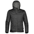 Noir-Gris - Front - Stormtech - Veste thermique hydrofuge - Homme