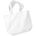 Blanc - Front - Westford Mill - Sac de courses 100% coton - 18L