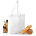 Blanc - Back - Westford Mill - Sac de courses 100% coton - 18L