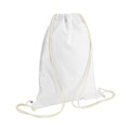 Blanc - Front - Bagbase - Sac de gym - Unisexe