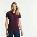 Bordeaux - Back - Russell - Polo manches courtes - Femme