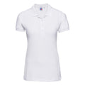 Blanc - Front - Russell - Polo manches courtes - Femme