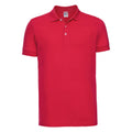 Rouge - Front - Russell - Polo manches courtes - Homme