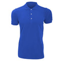 Bleu roi - Back - Russell - Polo manches courtes - Homme