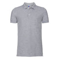 Gris - Front - Russell - Polo manches courtes - Homme