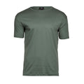 Vert de gris - Front - Tee Jays - T-shirt à manches courtes - Homme