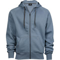 Gris bleu foncé - Front - Tee Jays - Sweat à capuche - Homme