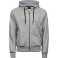 Gris - Front - Tee Jays - Sweat à capuche - Homme