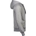 Gris chiné - Side - Tee Jays - Sweat à capuche - Homme